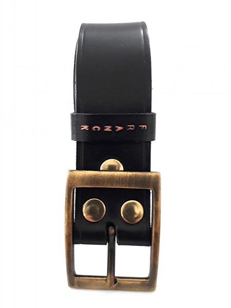 Ceinture personnalisable au pr&eacute;nom 3.5 cm