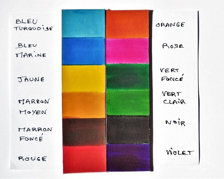 Range papiers de voiture en cuir &agrave; personnaliser